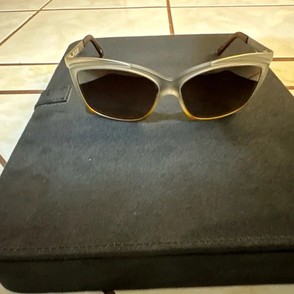 Electric Original 2010 Plexi Sunglasses Amber Gradient Lens/Amber Fade FrameNWOT